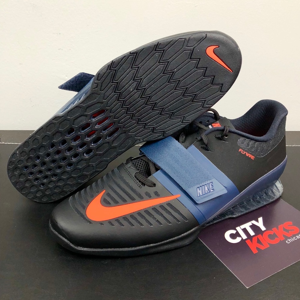 Nike Romaleos 3 Weightlifting Shoes Black Crimson